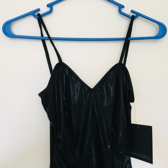 Norma Kamali Wonder Women's One-Piece Black Swimsuit Size XS and S - Picture 10 of 14